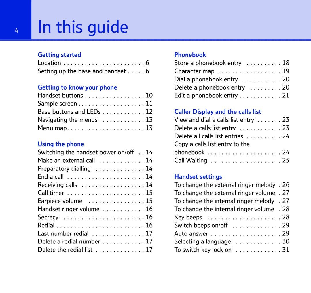 BT BT STUDIO 1100 manual This guide 