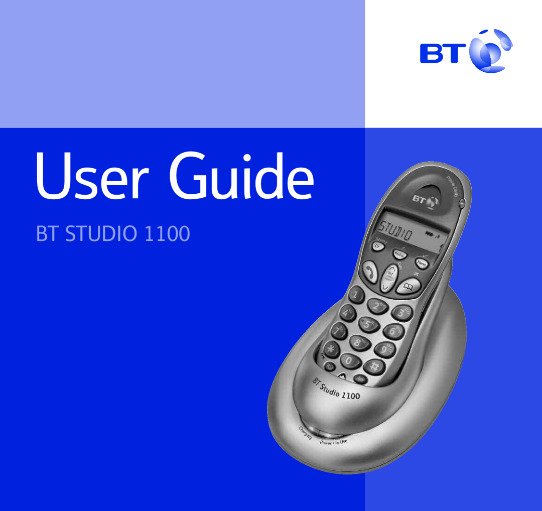 BT BT STUDIO 1100 manual User Guide, Bt Studio 