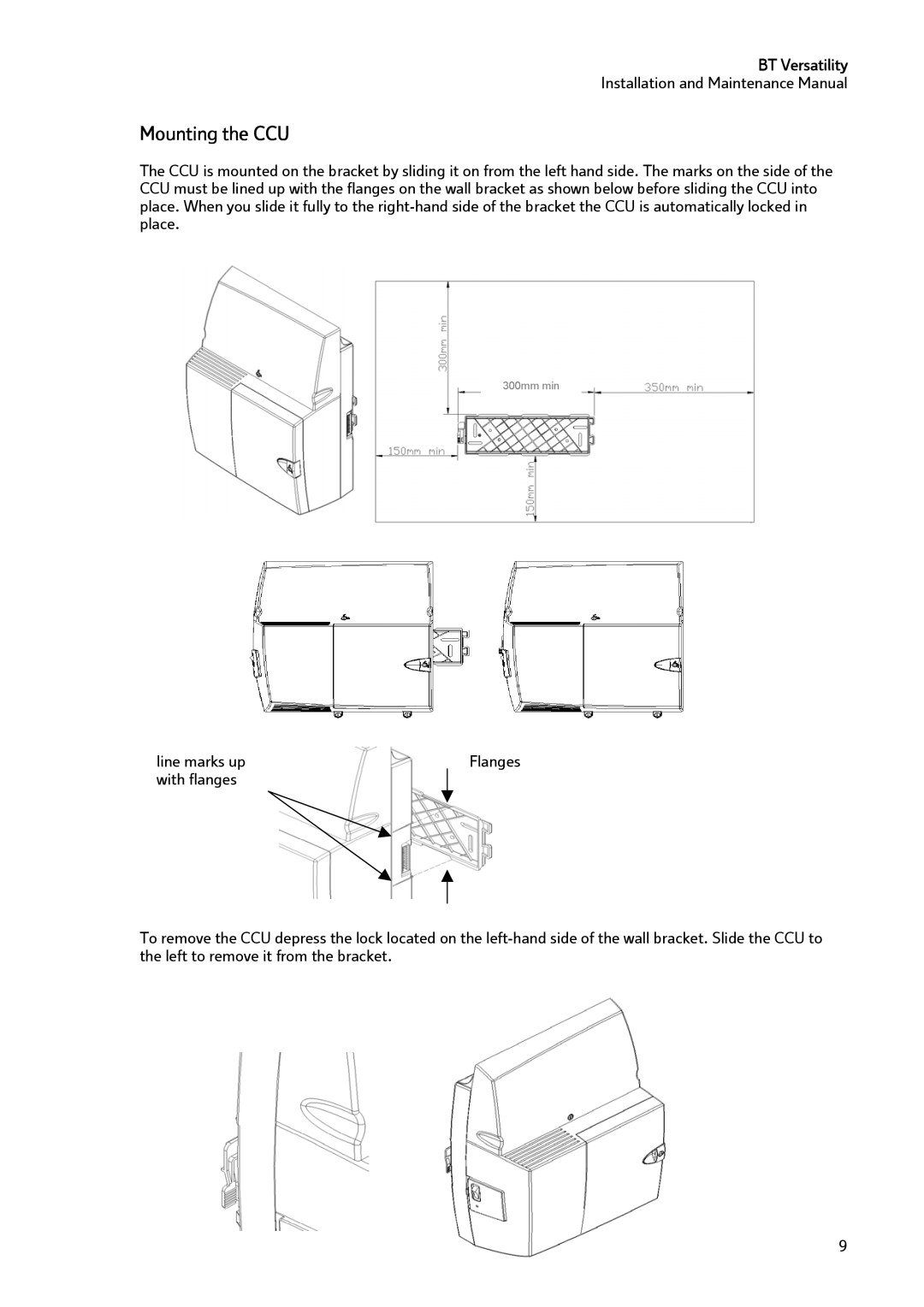 BT BT Versatility manual 300mm min 