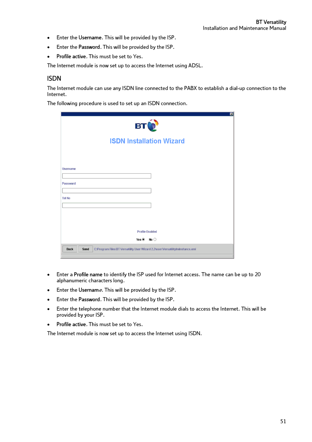 BT BT Versatility manual Isdn 