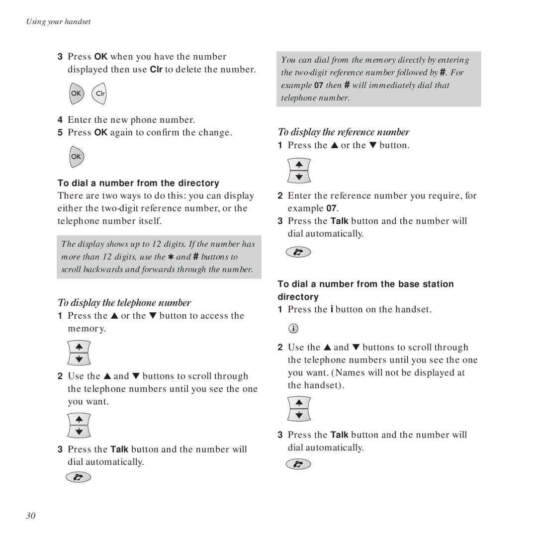 BT DECTfax Fax machine and digital telephone system manual To display the telephone number 