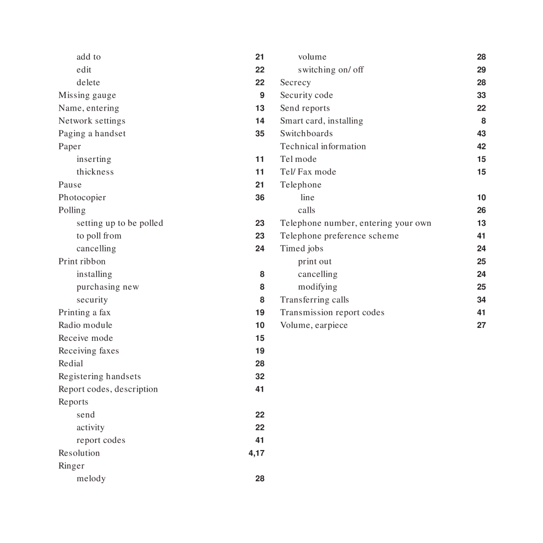 BT DECTfax Fax machine and digital telephone system manual 