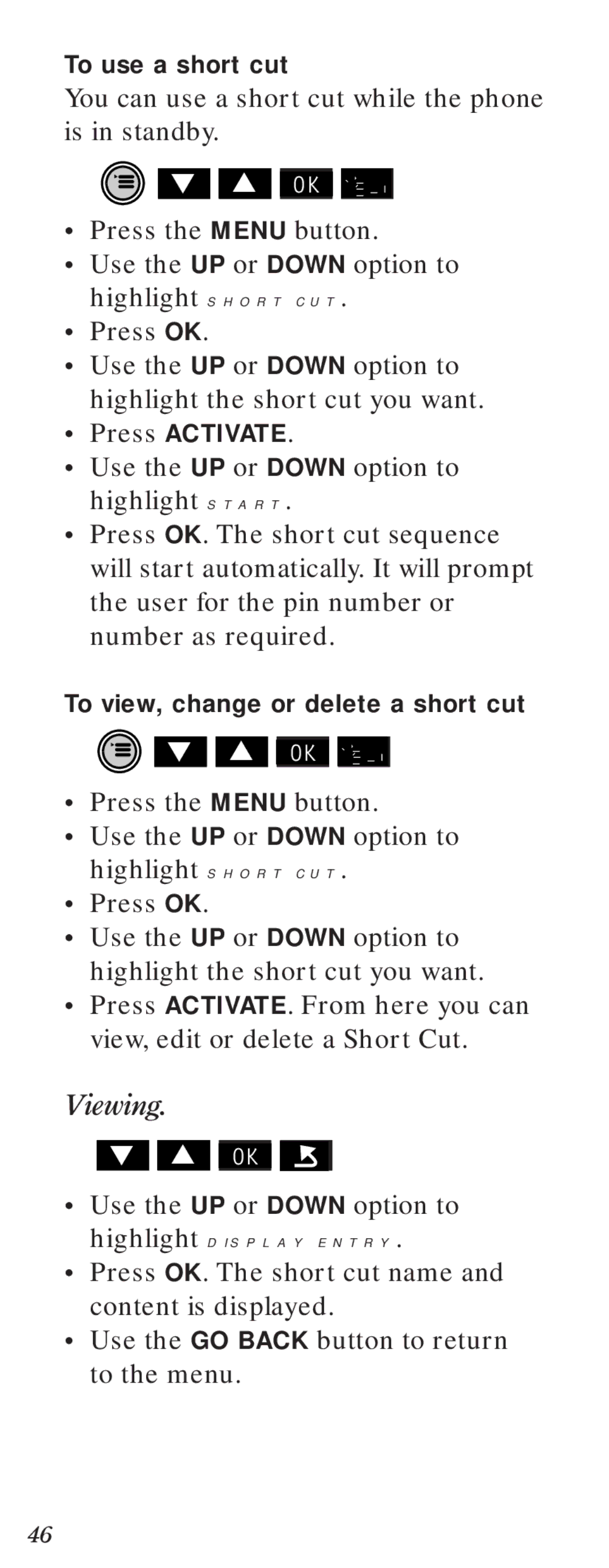 BT Diverse 2000 user manual Viewing 