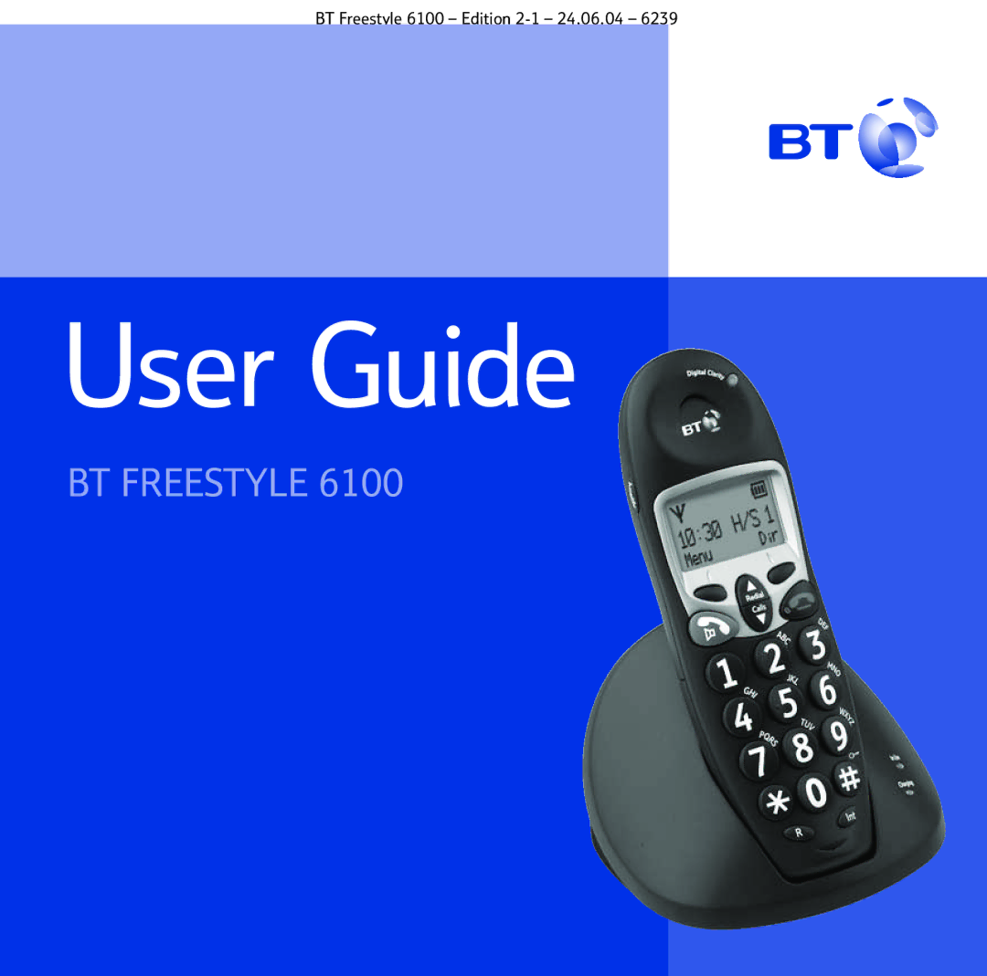 BT Freestyle 6100 manual User Guide 