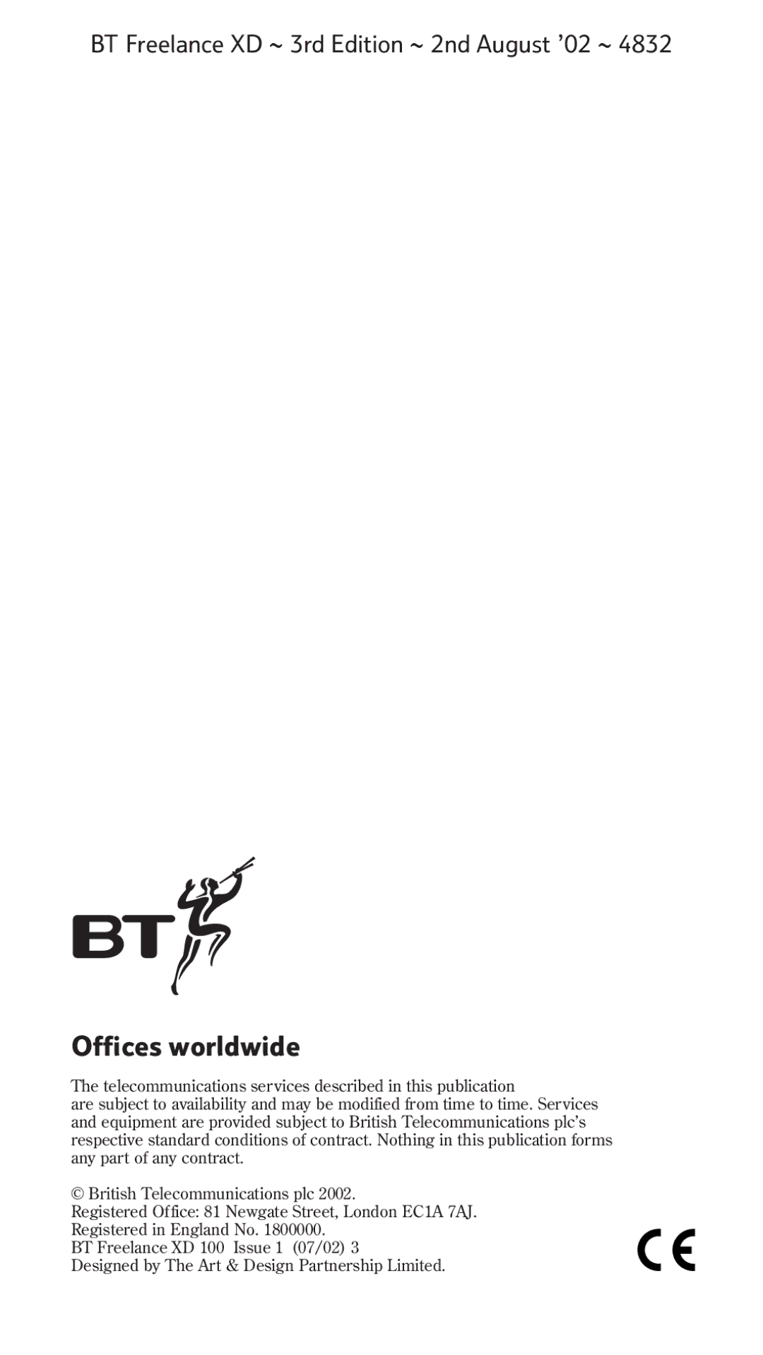 BT Twin manual Offices worldwide 