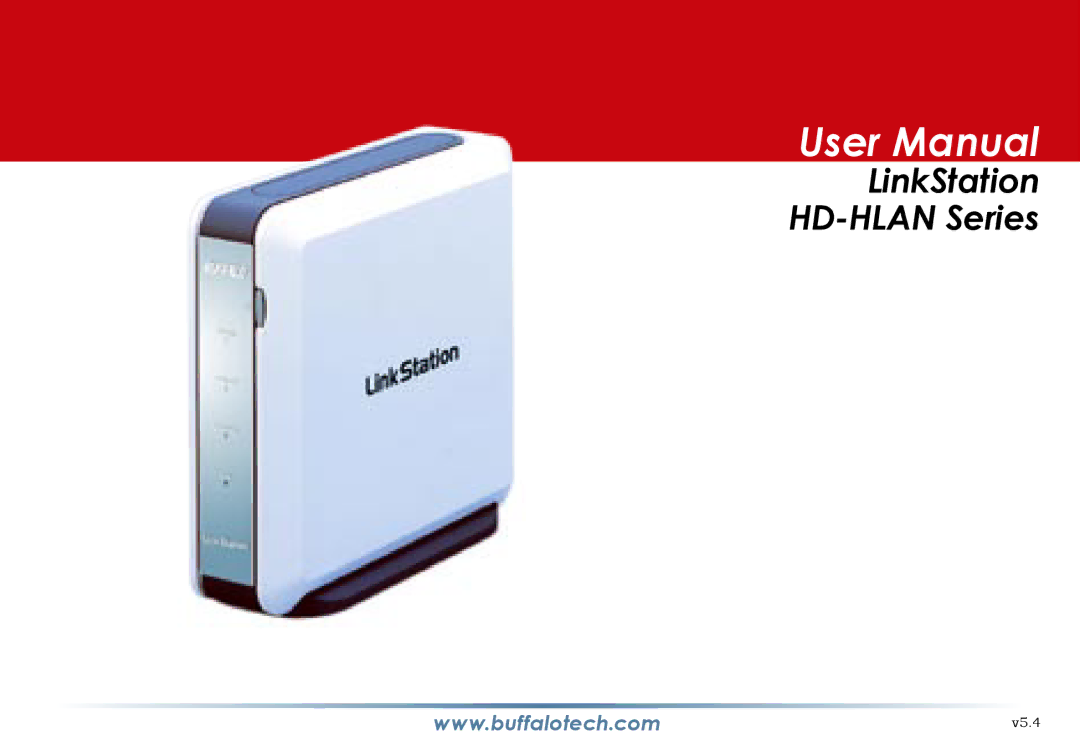 Buffalo Technology user manual LinkStation HD-HLAN Series 