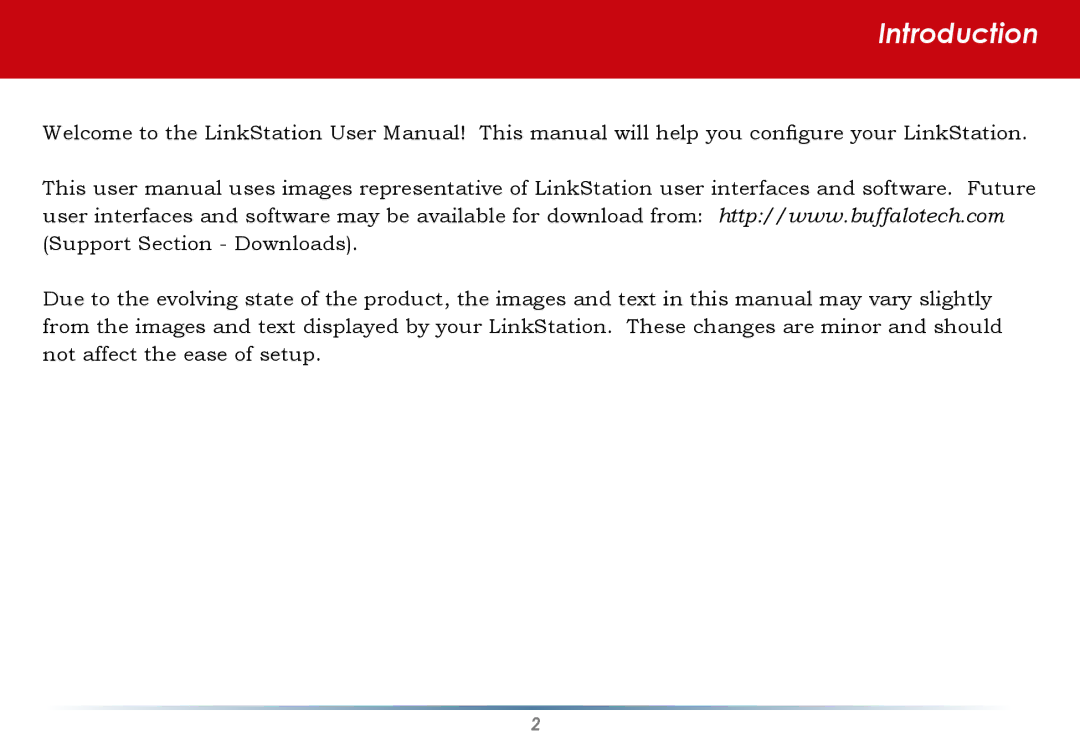 Buffalo Technology HD-HLAN user manual Introduction 