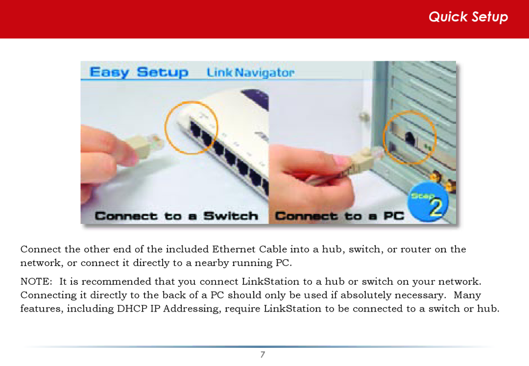 Buffalo Technology HD-HLAN user manual Quick Setup 