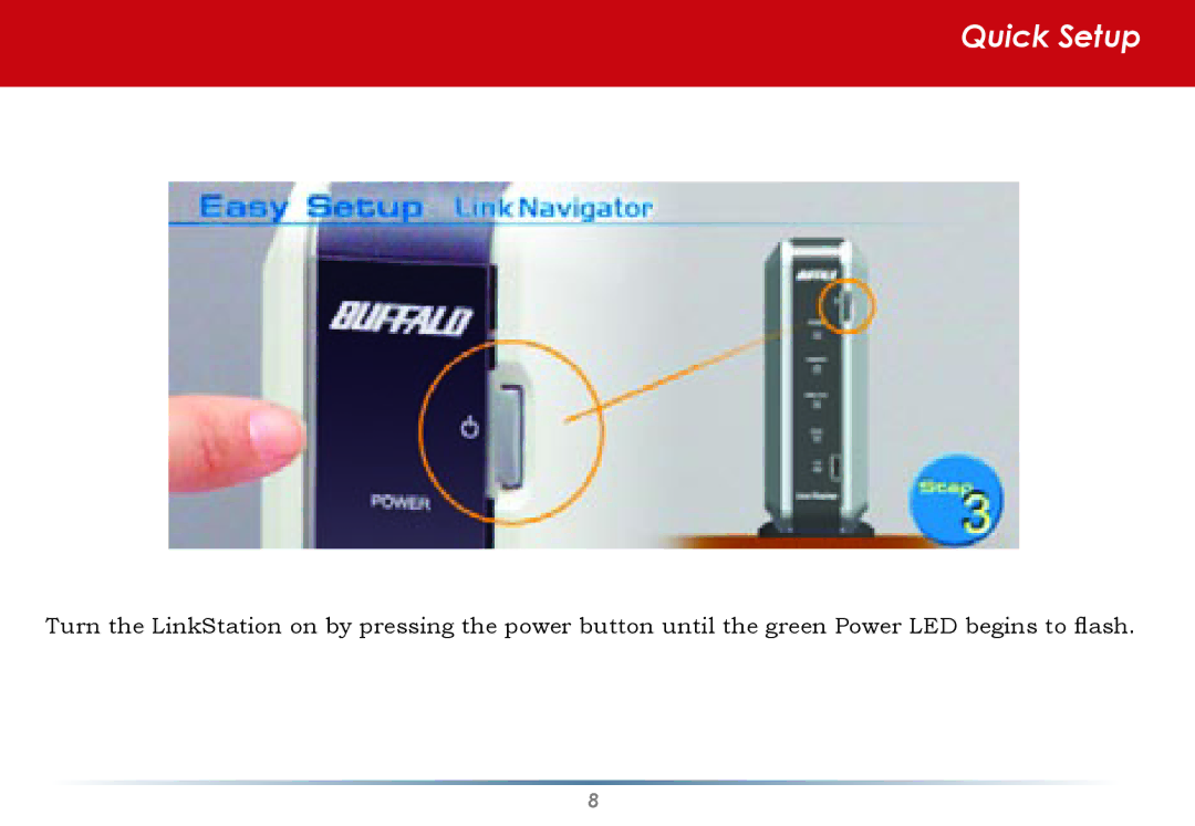 Buffalo Technology HD-HLAN user manual Quick Setup 