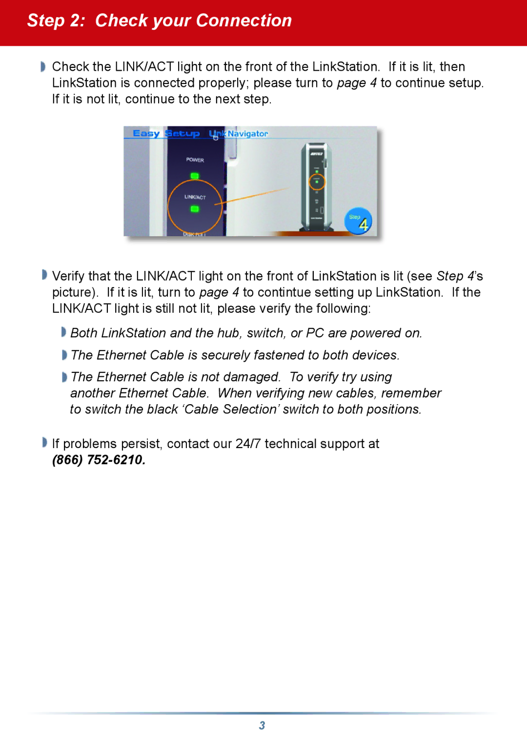 Buffalo Technology HD-HLAN setup guide Check your Connection 