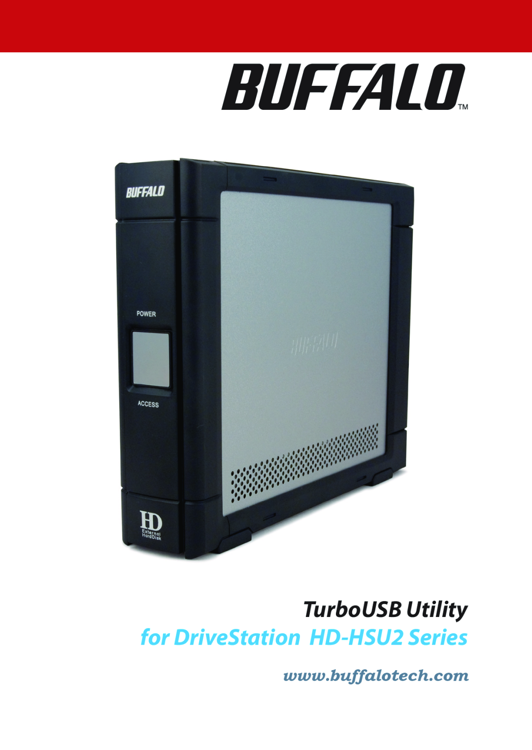 Buffalo Technology manual TurboUSB Utility for DriveStation HD-HSU2 Series 