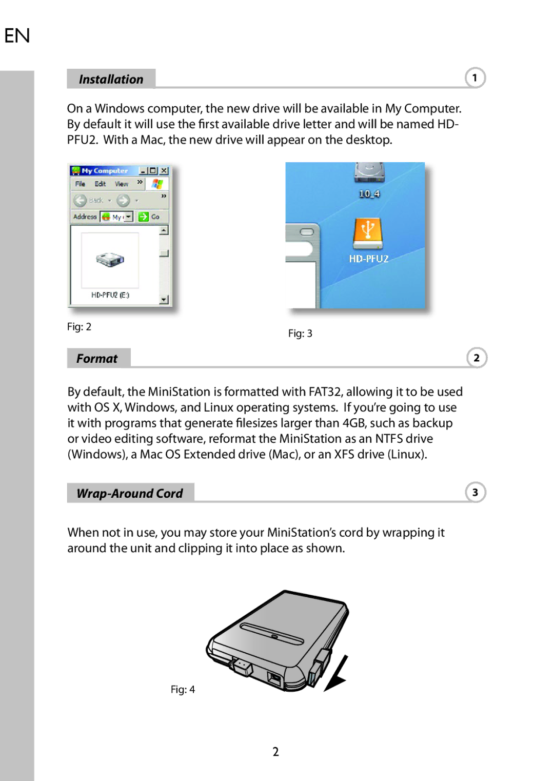 Buffalo Technology HD-PFU2 setup guide Format 