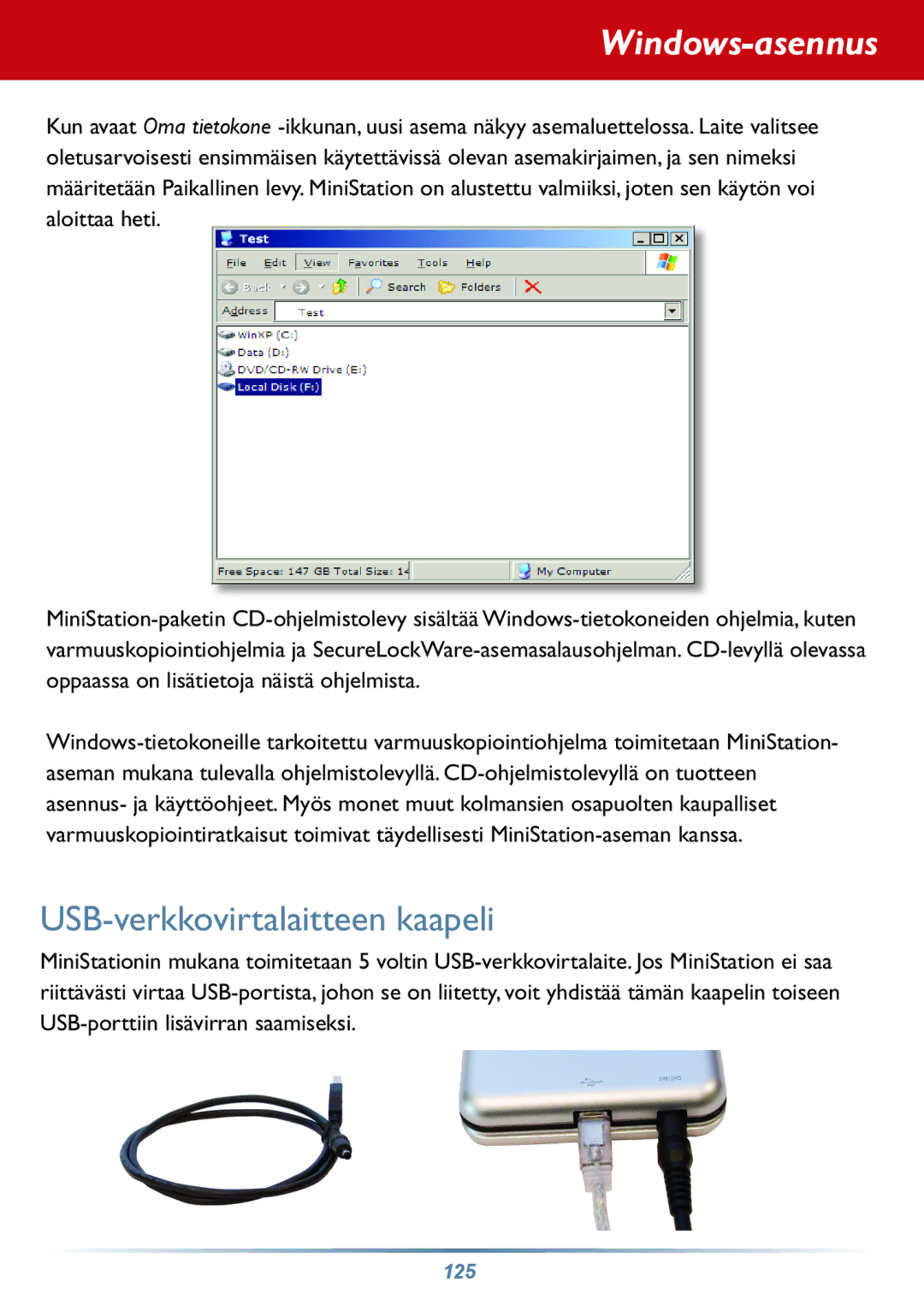 Buffalo Technology HD-PHSxxU2-UC setup guide USB-verkkovirtalaitteen kaapeli 