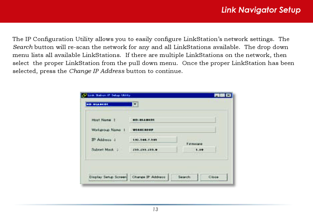 Buffalo Technology HS-DGL Series user manual Link Navigator Setup 