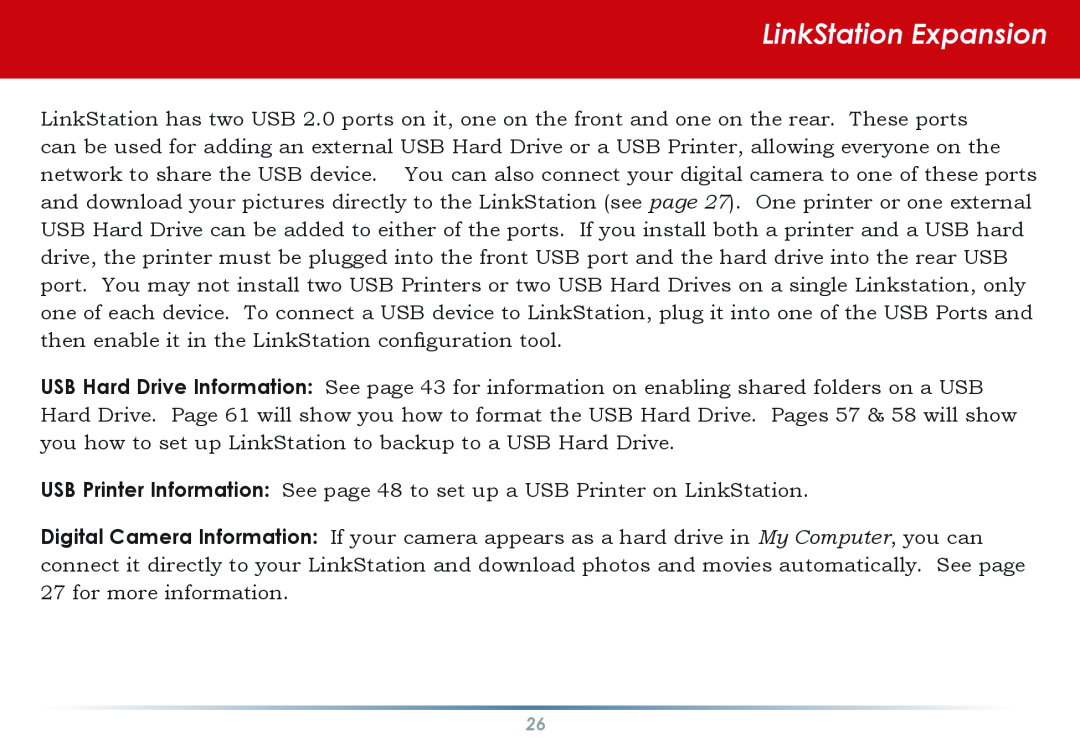 Buffalo Technology HS-DGL manual LinkStation Expansion 