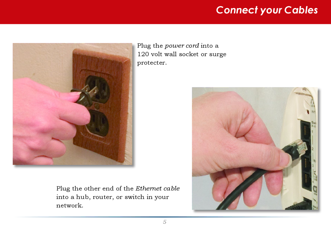 Buffalo Technology LinkStation Pro Shared Network Storage manual Connect your Cables 