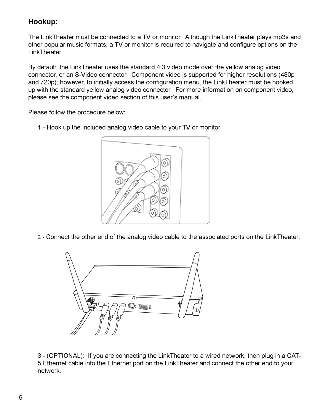 Buffalo Technology P4LWAG manual Hookup 