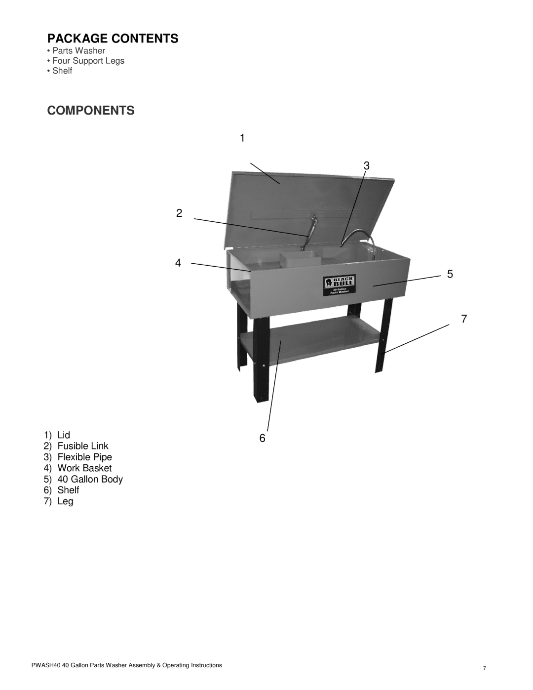 Buffalo Technology PWASH40201407 warranty Components 