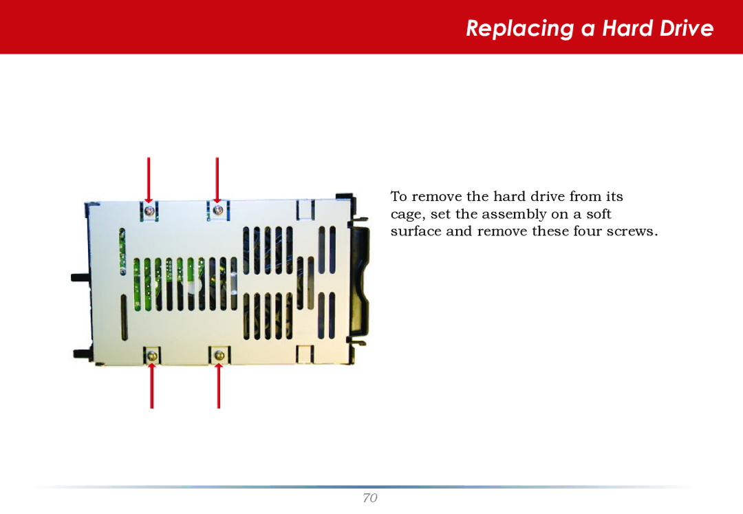 Buffalo Technology TS-RHTGL/R5 user manual Replacing a Hard Drive 