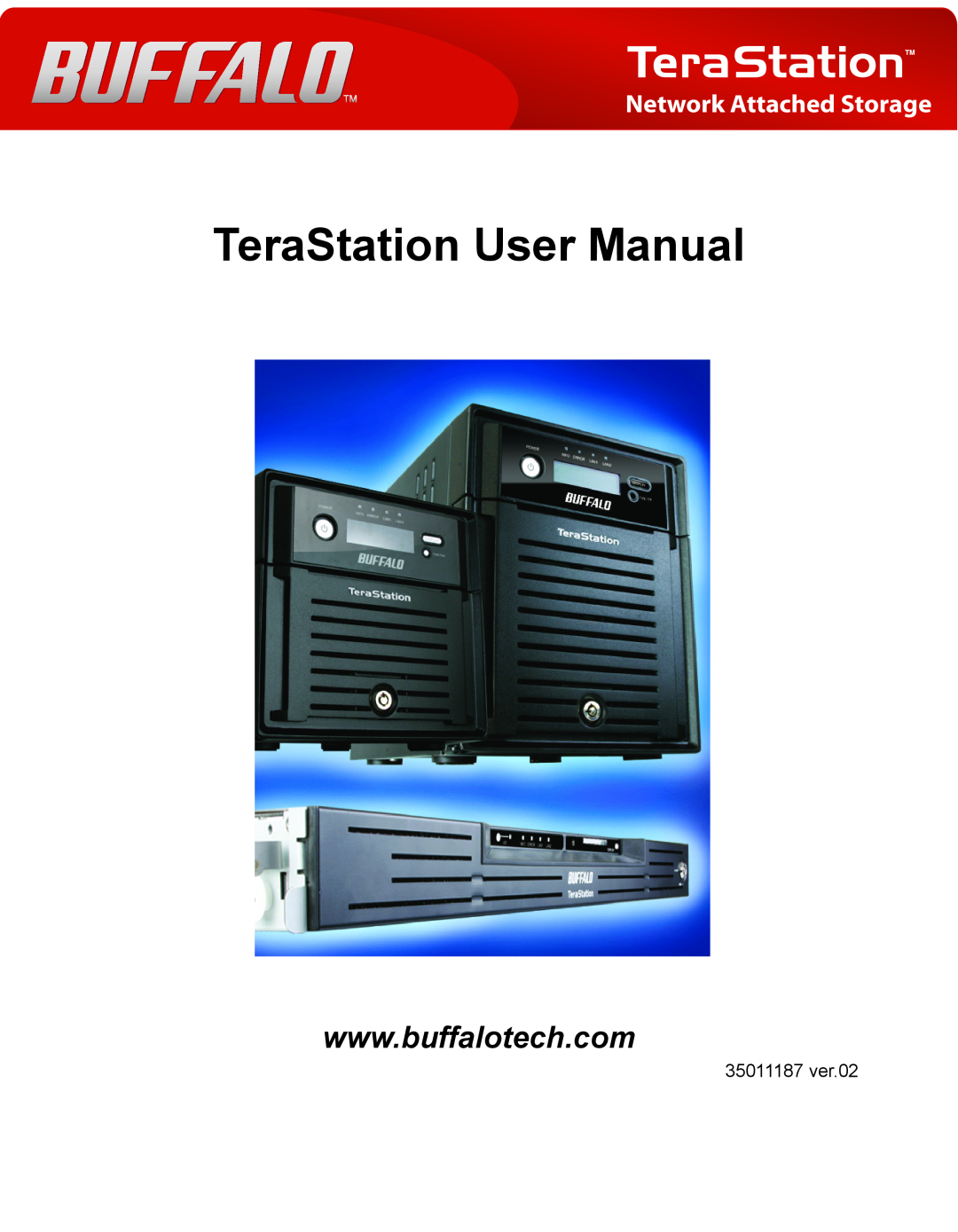 Buffalo Technology TS-RXL, TSXE80TLR5 user manual TeraStation User Manual, Network Attached Storage 