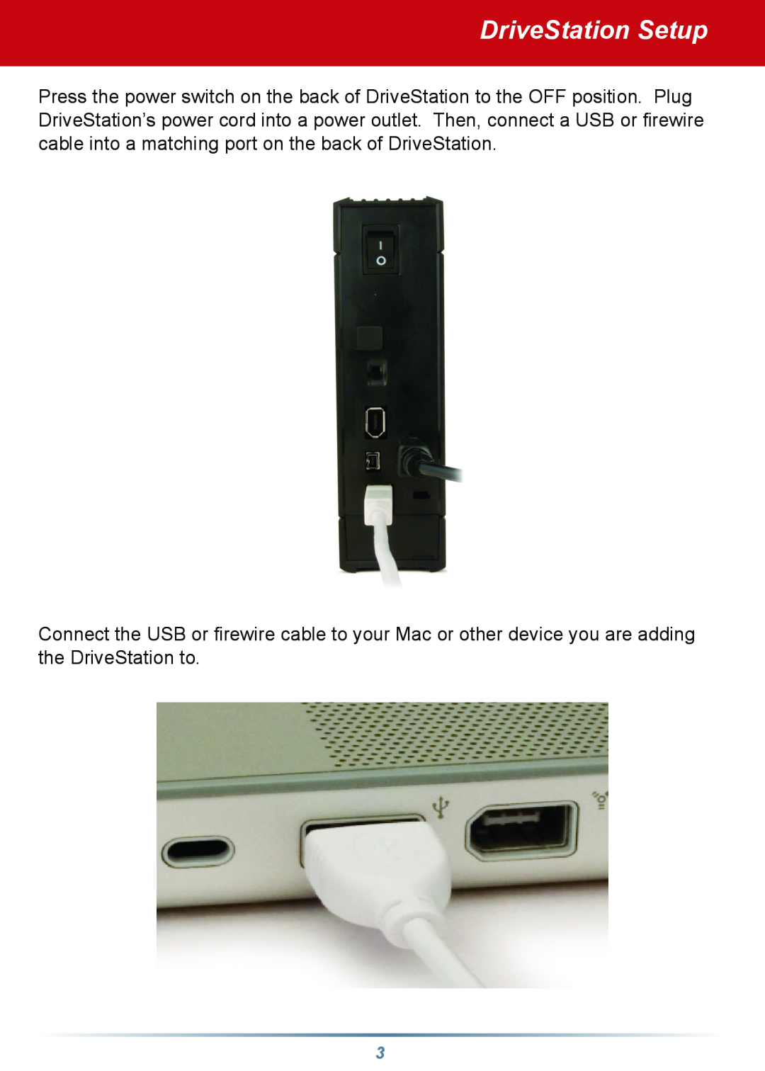 Buffalo Technology DriveStation Combo USB 2.0 and Firewire Hard Drive, v1.1 manual DriveStation Setup 