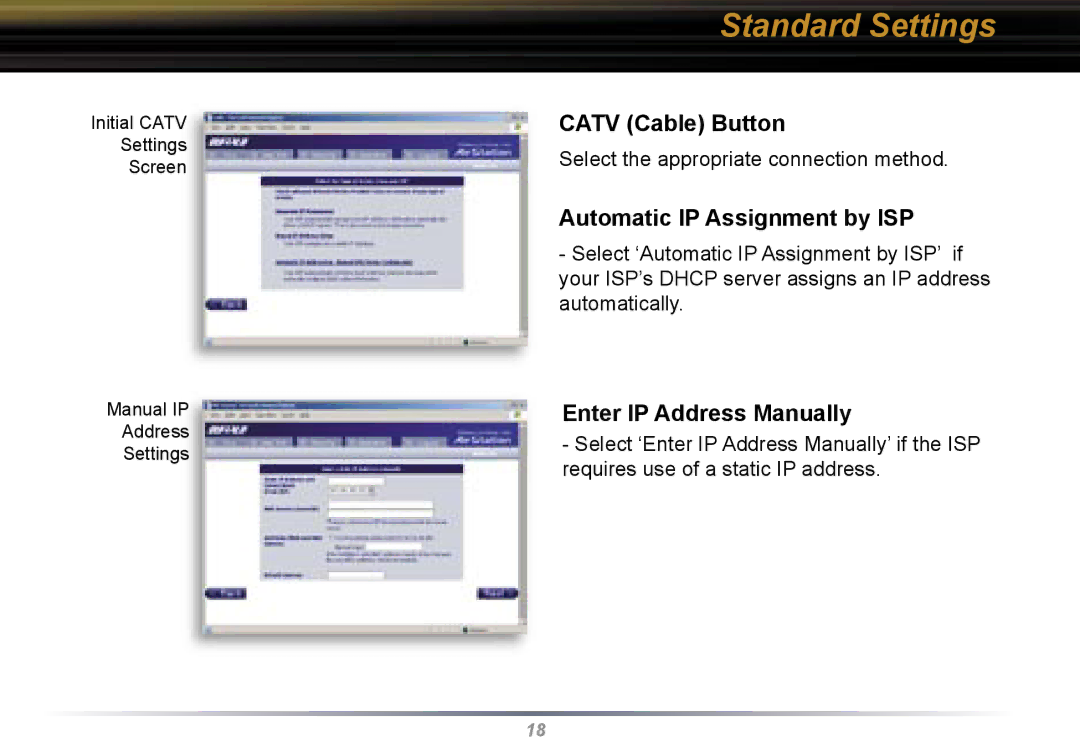 Buffalo Technology WBR2-G54 user manual Catv Cable Button 