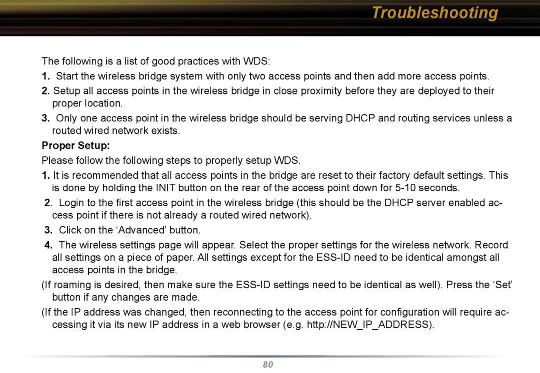 Buffalo Technology WBR2-G54 user manual Proper Setup 