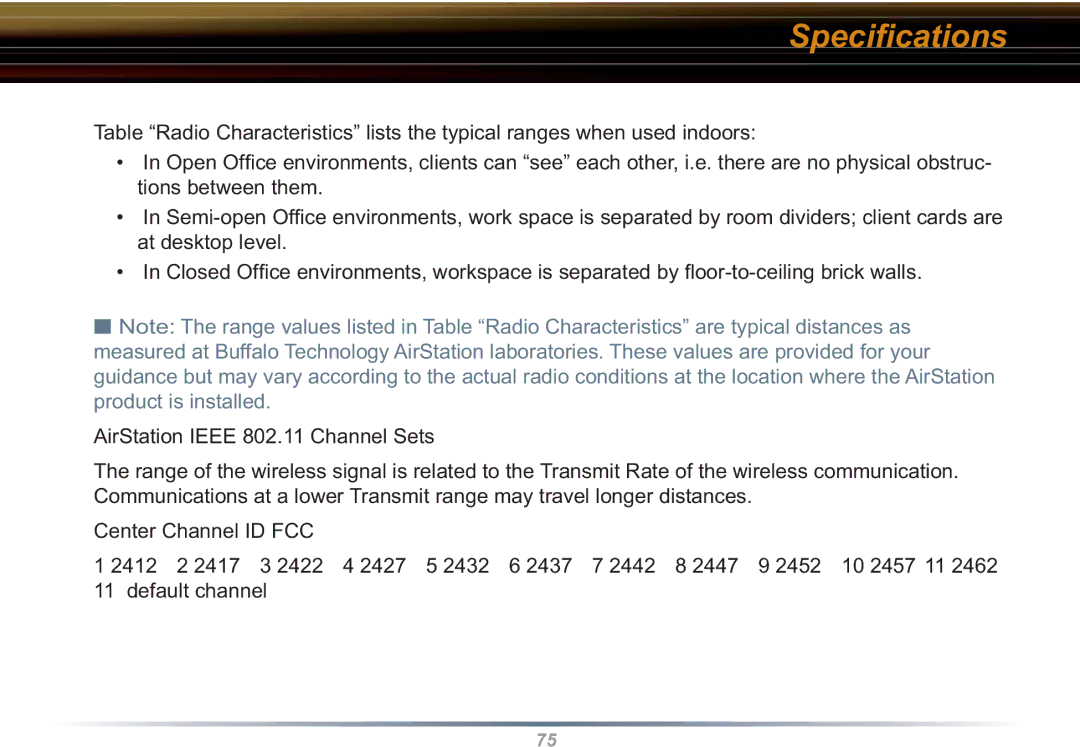 Buffalo Technology WBR2-G54S user manual 2412 