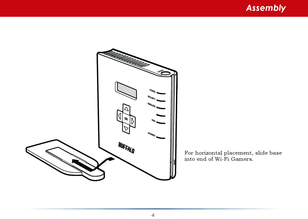 Buffalo Technology WCA-G warranty Assembly 