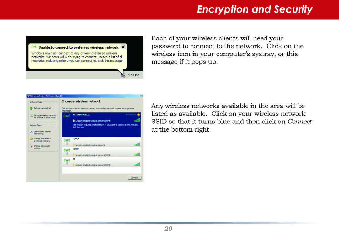 Buffalo Technology WHR-G125 user manual Encryption and Security 