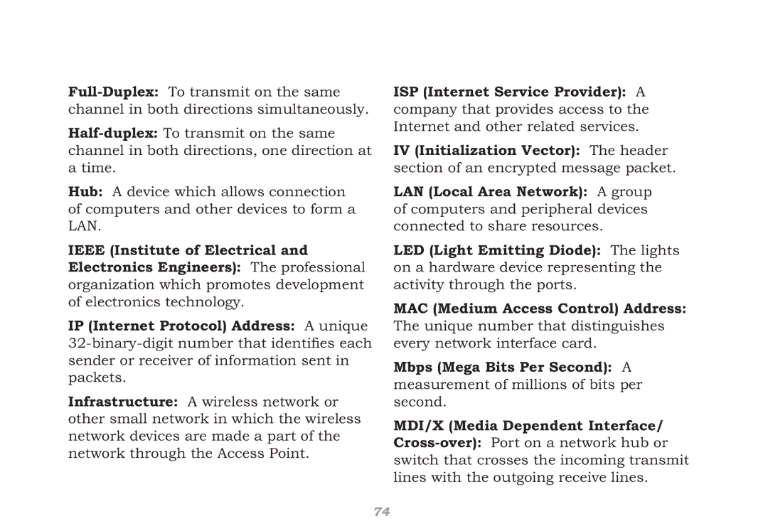 Buffalo Technology WHR-HP-G54 user manual MAC Medium Access Control Address 