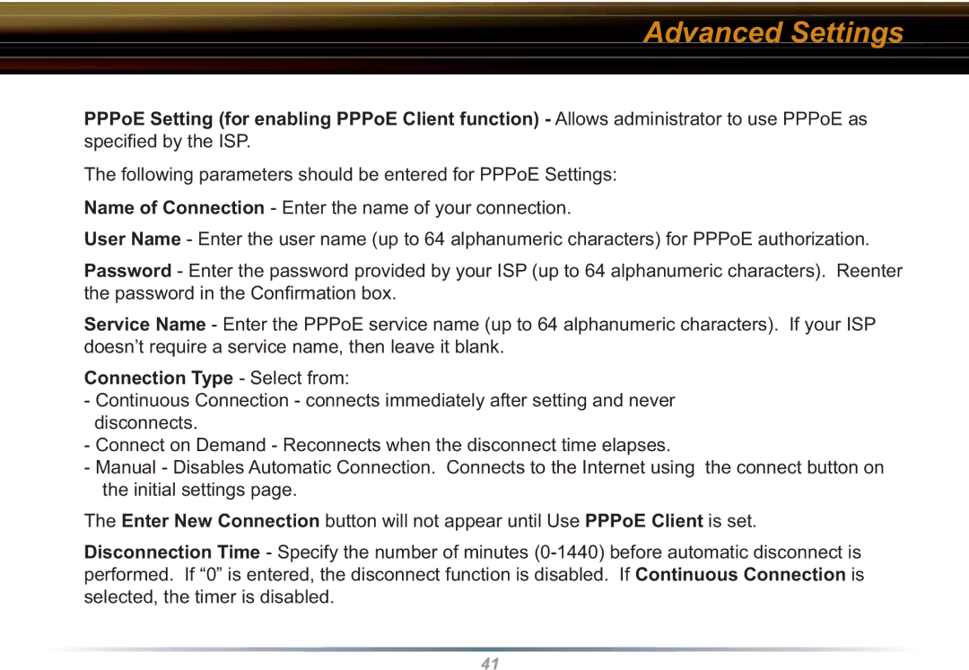 Buffalo Technology WHR3-G54 user manual Connection Type Select from 