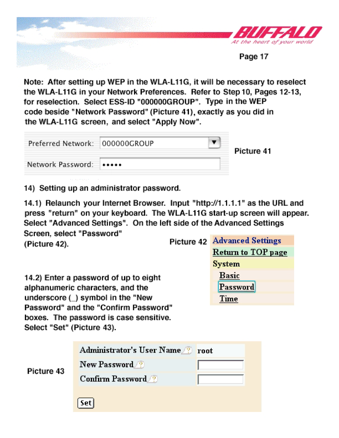 Buffalo Technology WLA-L11 manual 