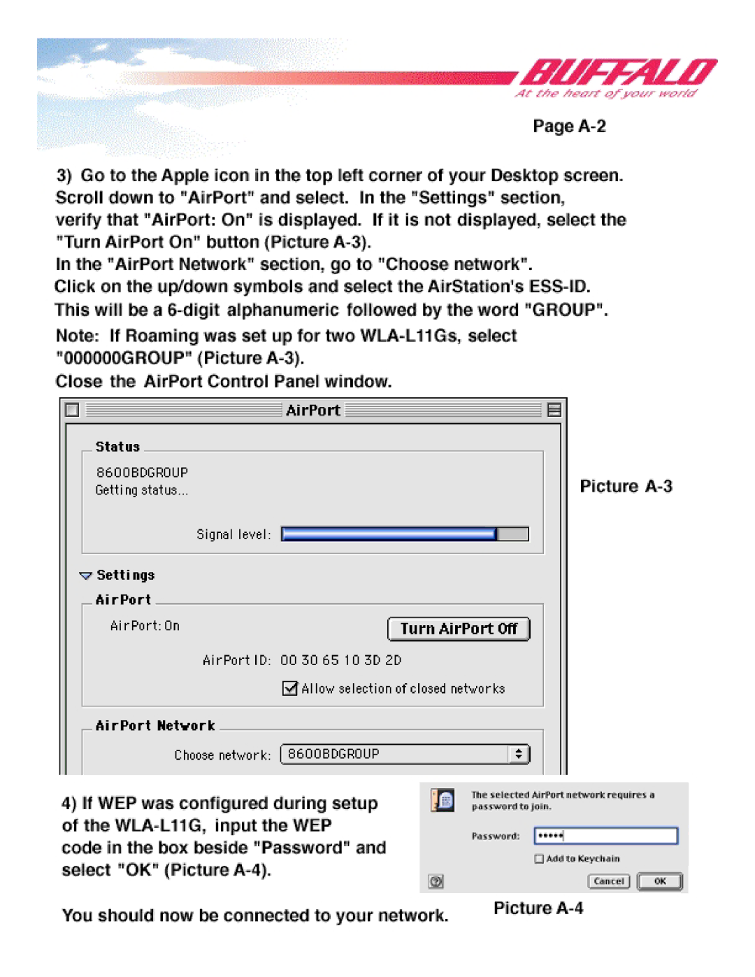 Buffalo Technology WLA-L11 manual 