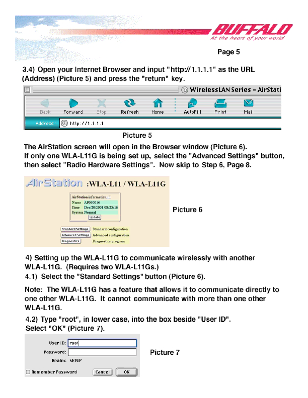 Buffalo Technology WLA-L11 manual 