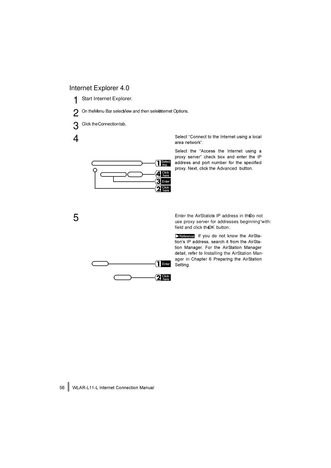 Buffalo Technology WLAR-L11-L manual Click the Connection tab 