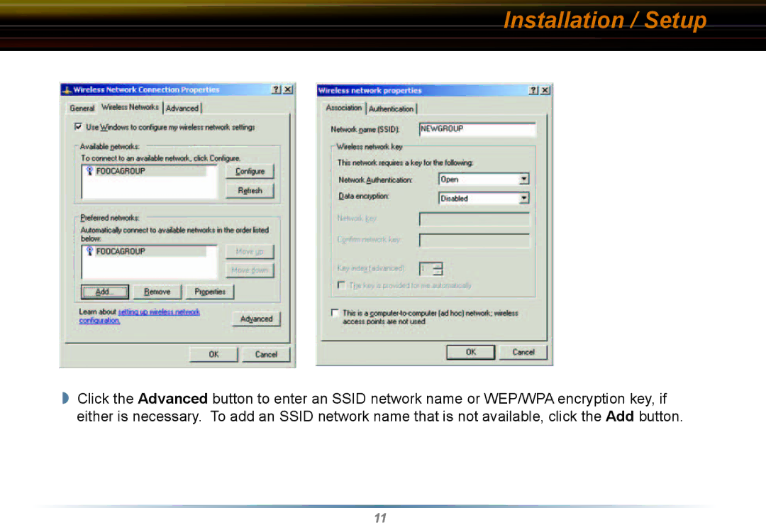 Buffalo Technology WLI2-CB-G54L manual Installation / Setup 