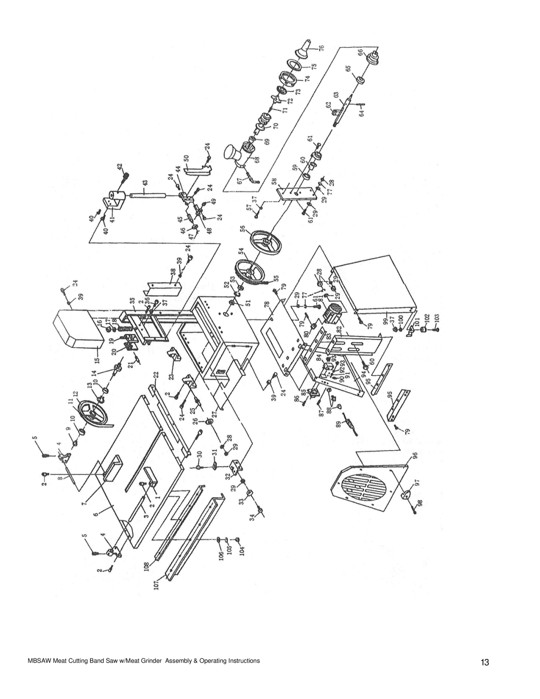 Buffalo Tools IW12BX operating instructions 