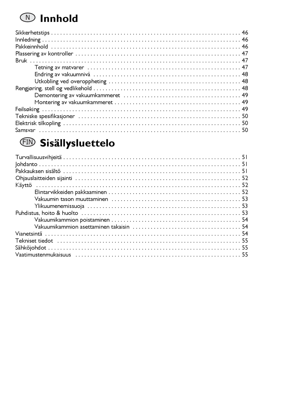 Buffalo Tools S097 instruction manual Innhold 