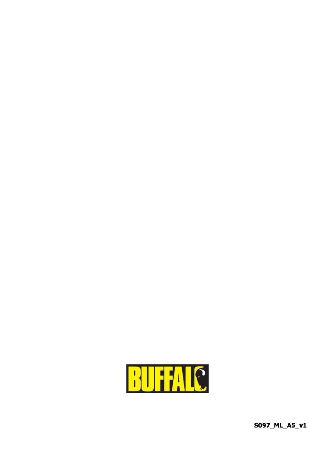 Buffalo Tools instruction manual S097 ML A5 