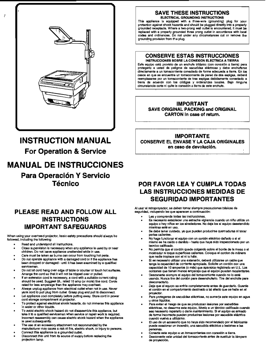Buhl 9014EDC manual 