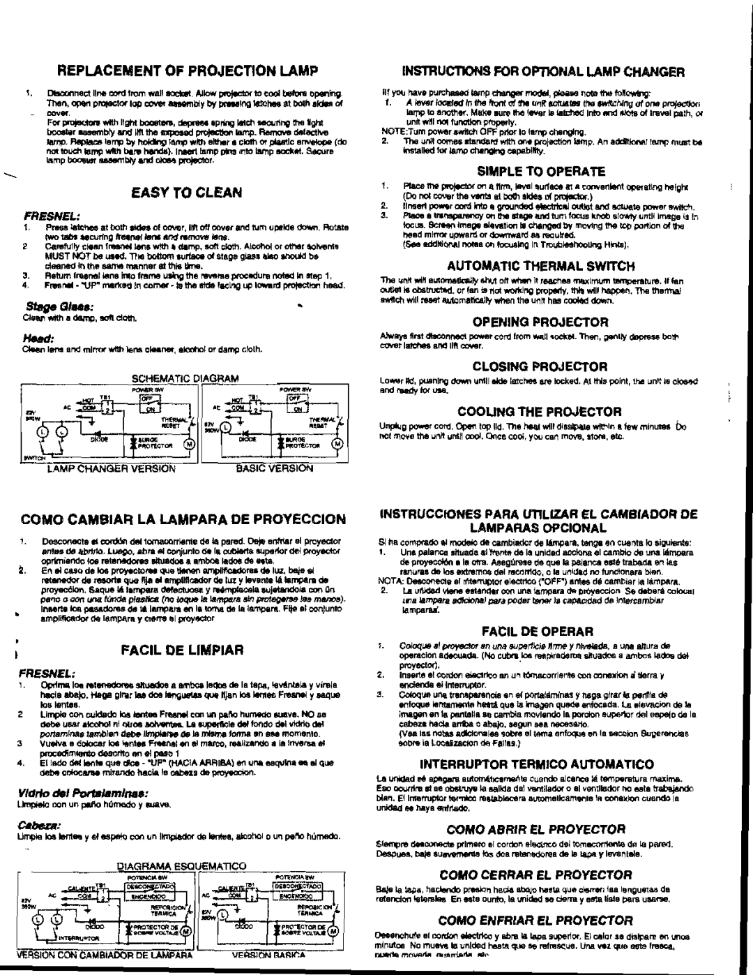 Buhl 9014EDC manual 
