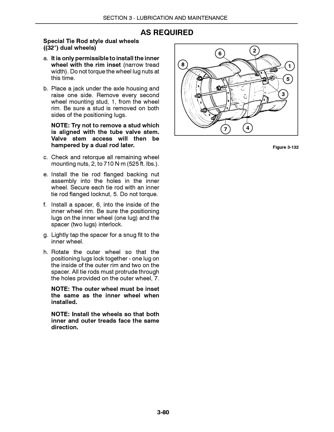 Buhler 2360, 2335, 2425, 2290, 2375 manual Special Tie Rod style dual wheels 32″ dual wheels 