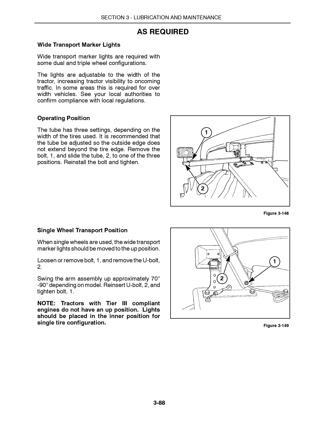 Buhler 2290, 2335, 2425, 2375, 2360 manual AS Required 