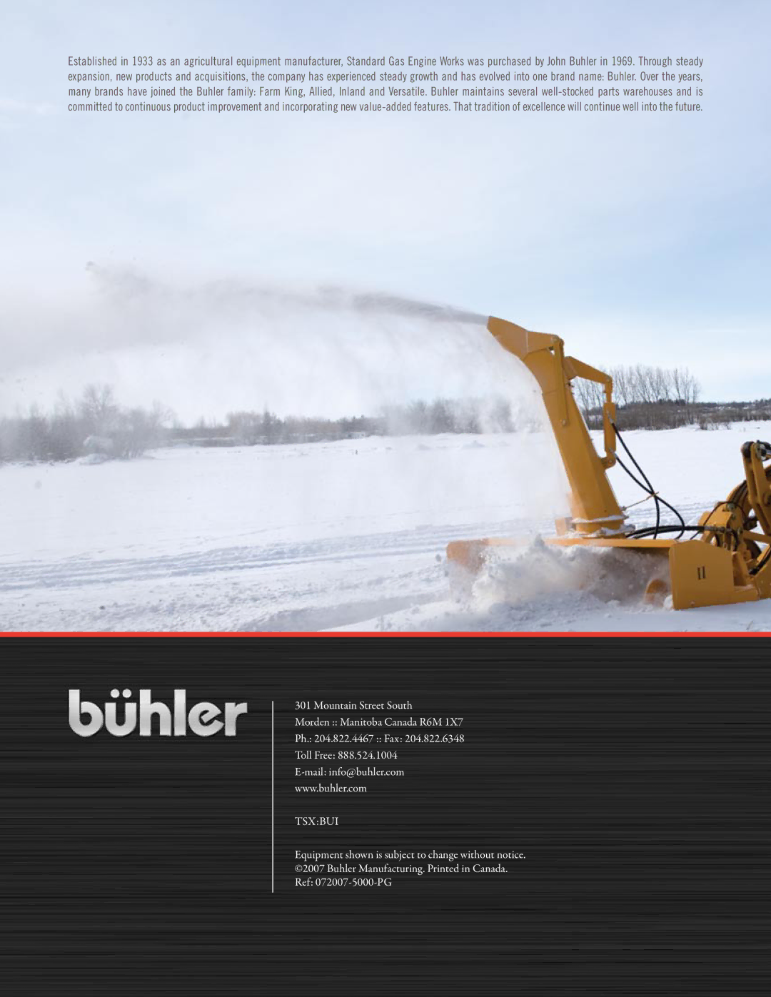 Buhler B7424HSB-4, B8424HSB-4, B7424HSB-3, B7422HSB-2, B6622HSB-3, B6622HSB-2, B7422HSB-1, B6022HSB-1, B6622HSB-1 manual Tsxbui 