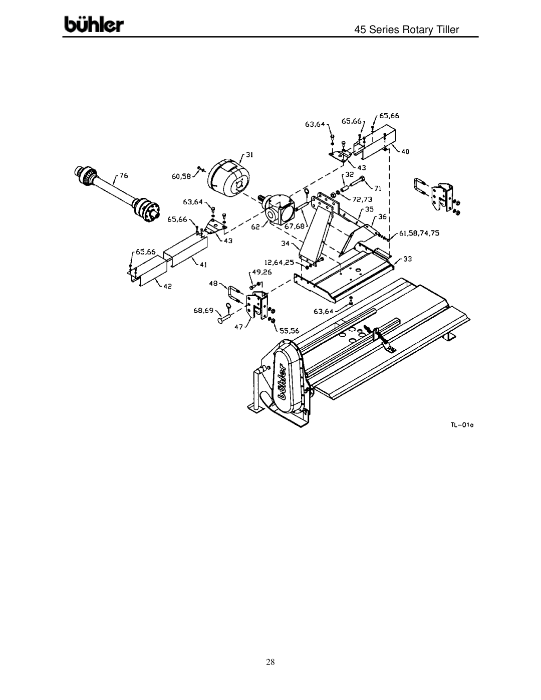 Buhler FK366 warranty Series Rotary Tiller 