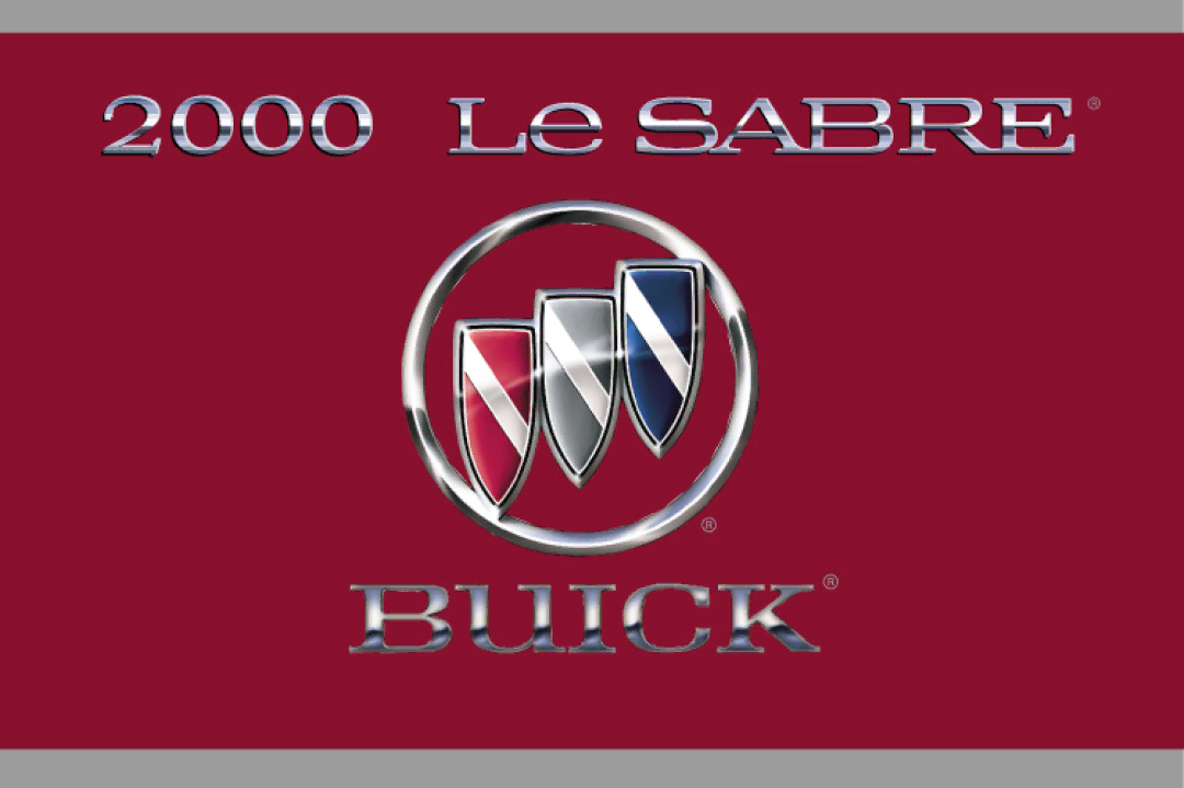 Buick 2000 manual 