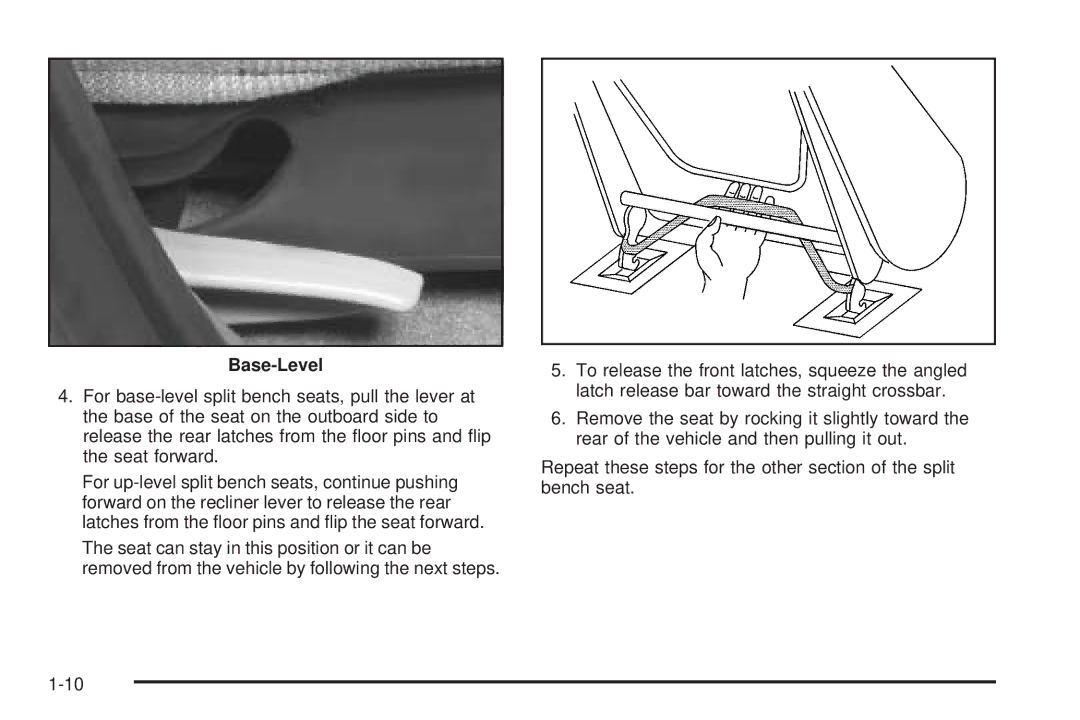 Buick 2005 manual Base-Level 