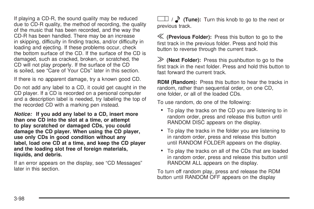 Buick 2006 manual 