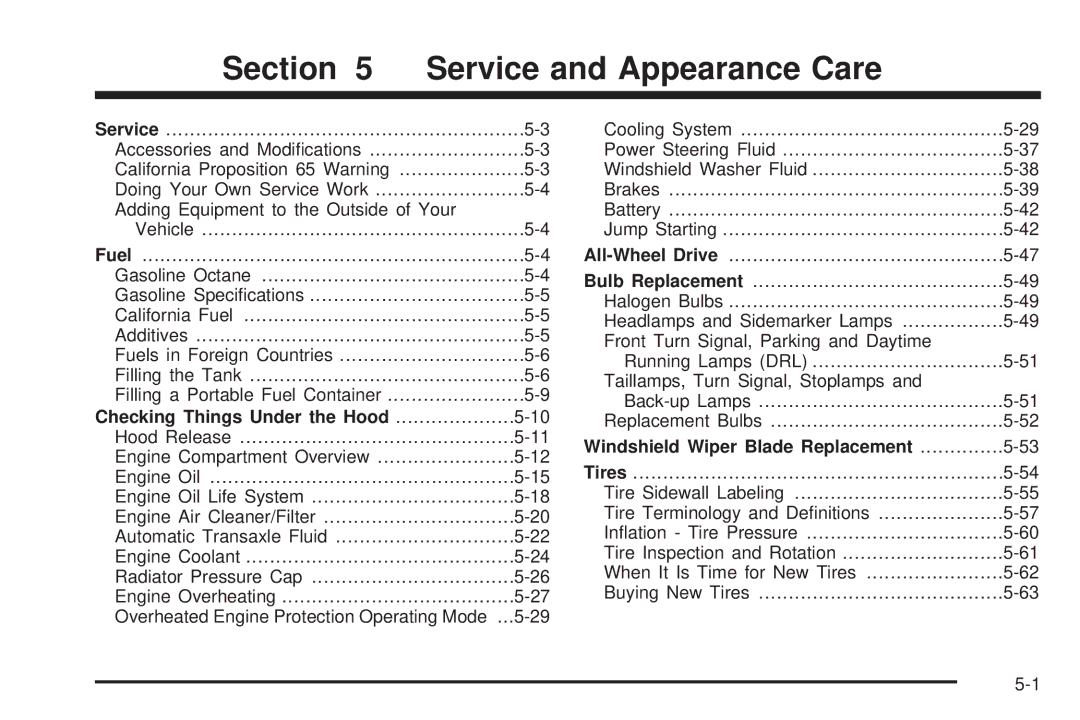 Buick 2006 manual Checking Things Under the Hood, Windshield Wiper Blade Replacement 